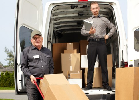 Man and van moving service in Sipson with local transport support