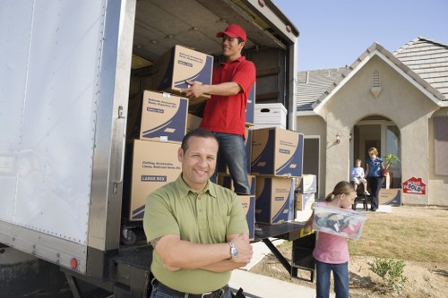 Furniture packing and equipment protection during office removals in Sipson