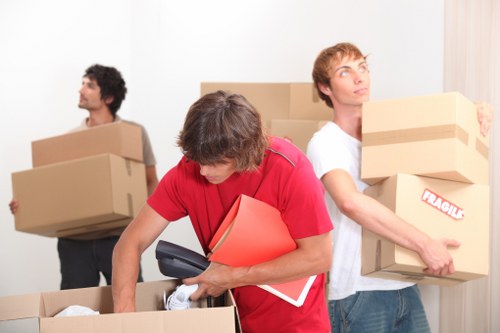Well-arranged storage space showing Sipson self storage