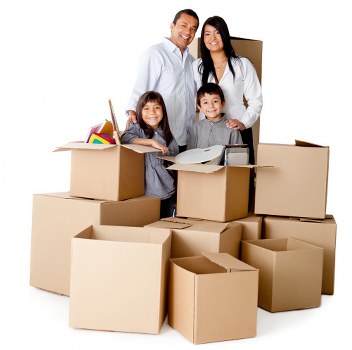 Prepared furniture items safely stored in Sipson with protective wrapping